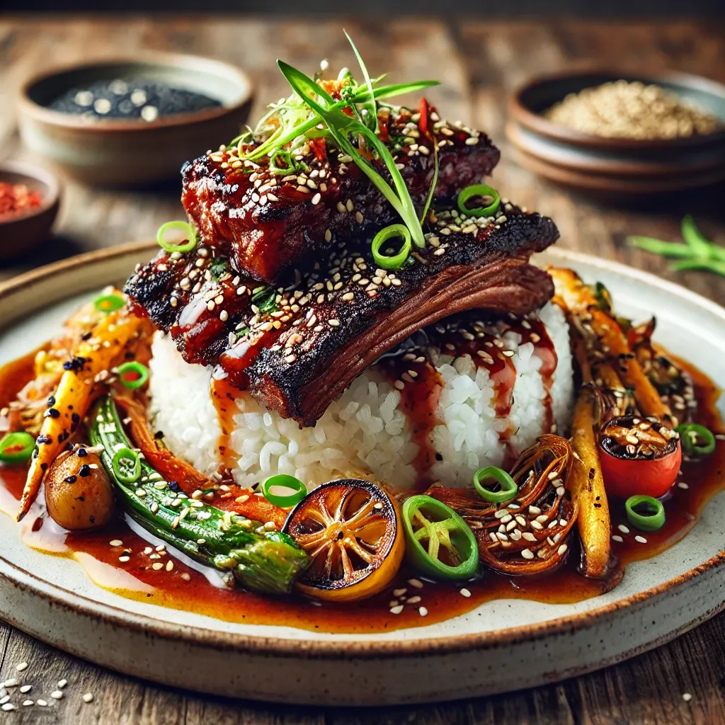 남은 LA갈비는 맛있는 퓨전요리 LA갈비구이알밥