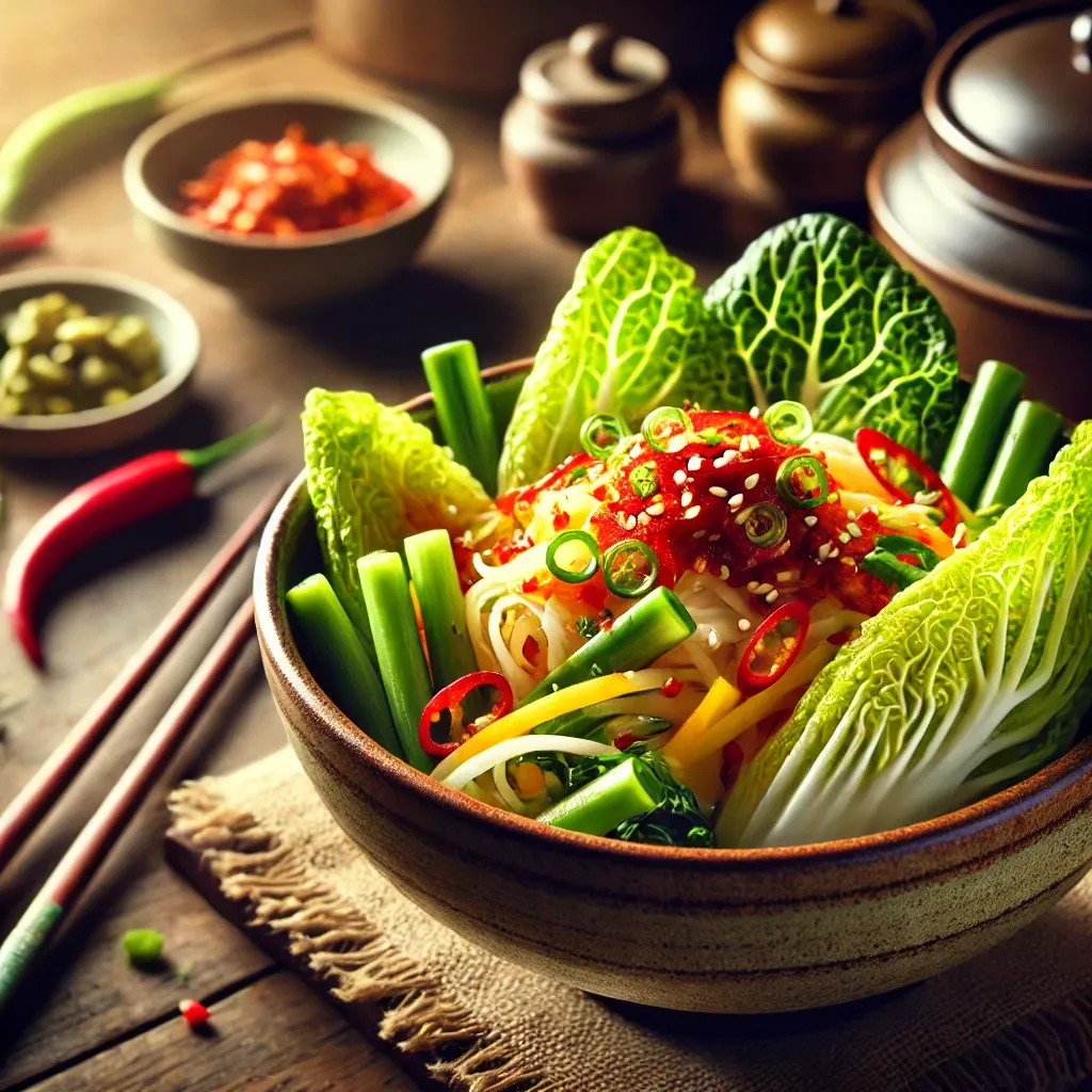 보쌈 배추겉절이 맛있게 담그는법