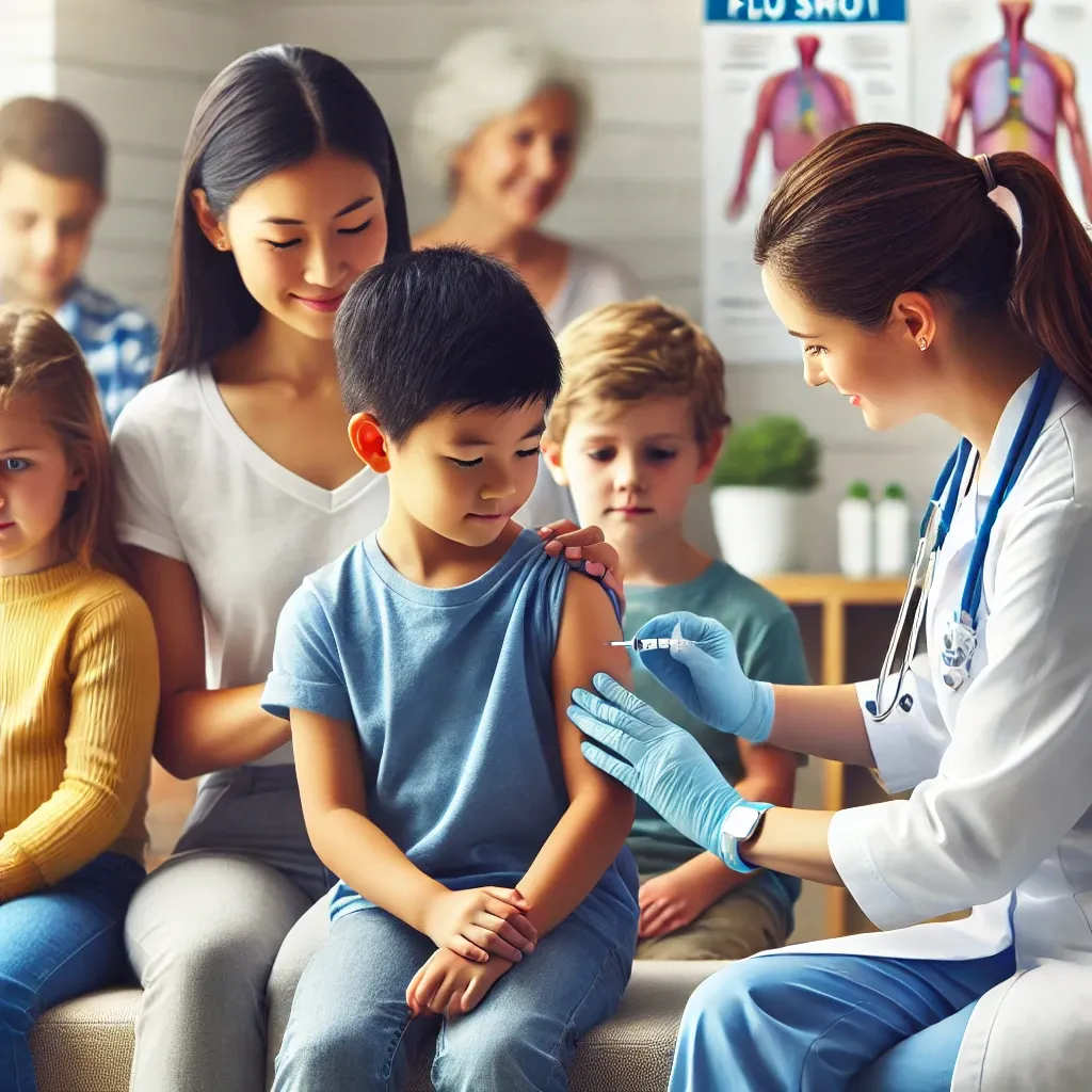 어린이 인플루엔자 예방접종