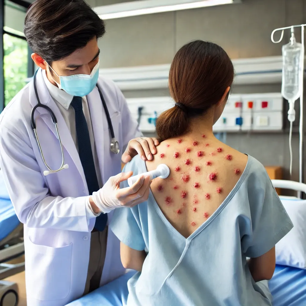 대상포진 치료과정