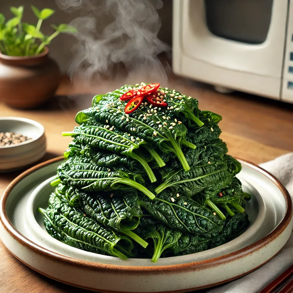 깻잎찜 전자레인지 2분만에 완성됩니다