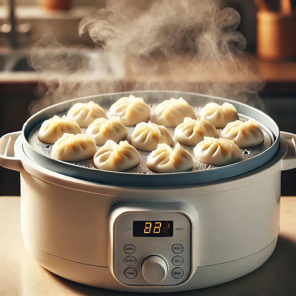 전자레인지 찜기 만두