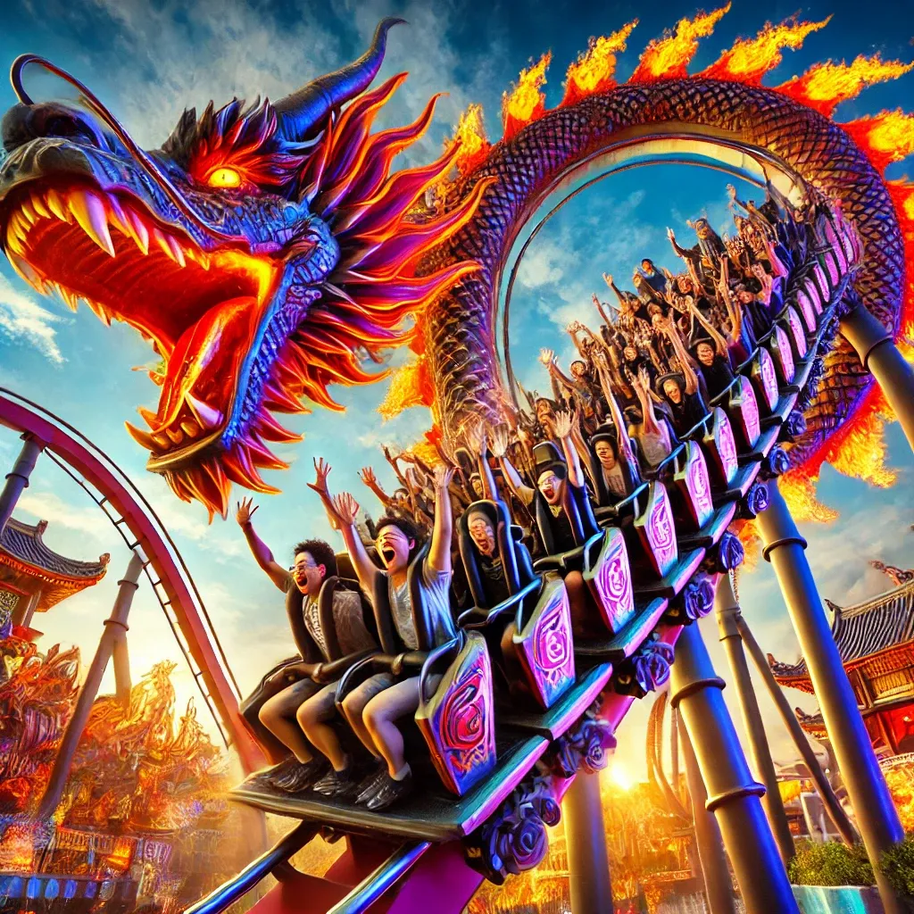 롯데월드 드래곤 와일드 슈팅