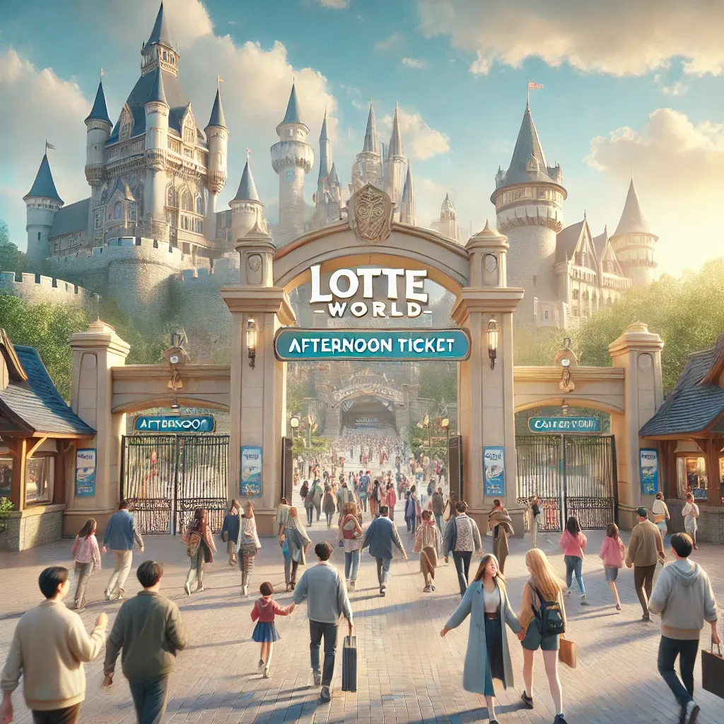 롯데월드 오후권