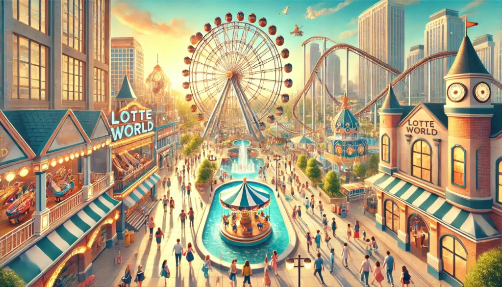 롯데월드 자유이용권 종일권