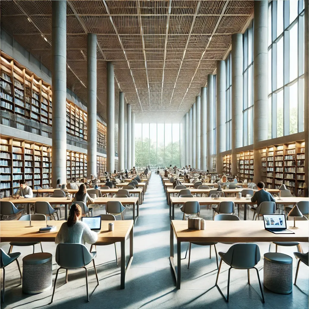 서울 도서관 열람실