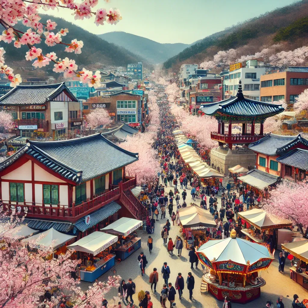 화개장터 벚꽃축제