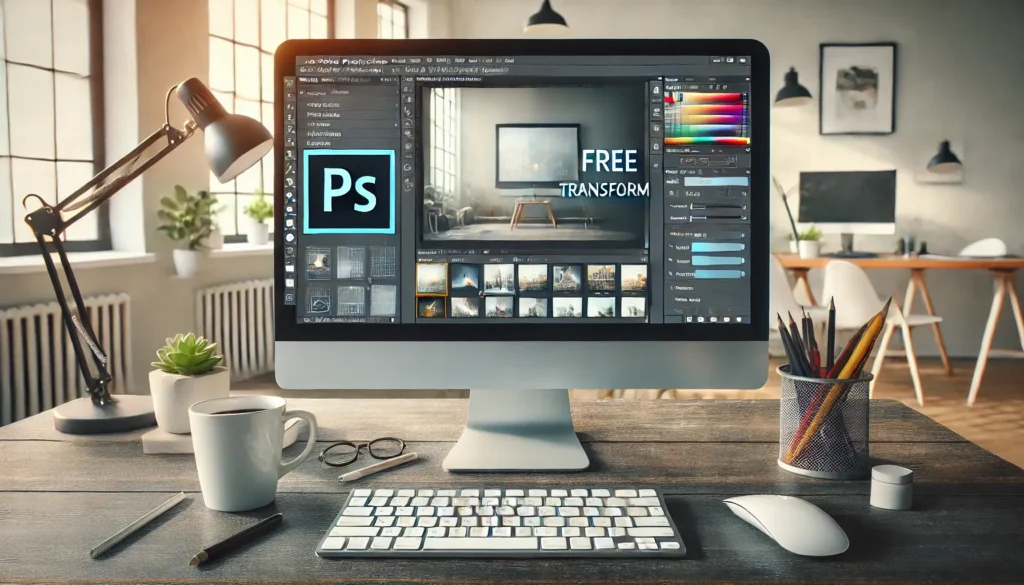 포토샵 자유변형