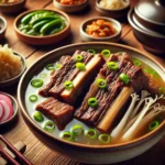 압력솥 갈비탕