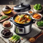 압력솥 백숙