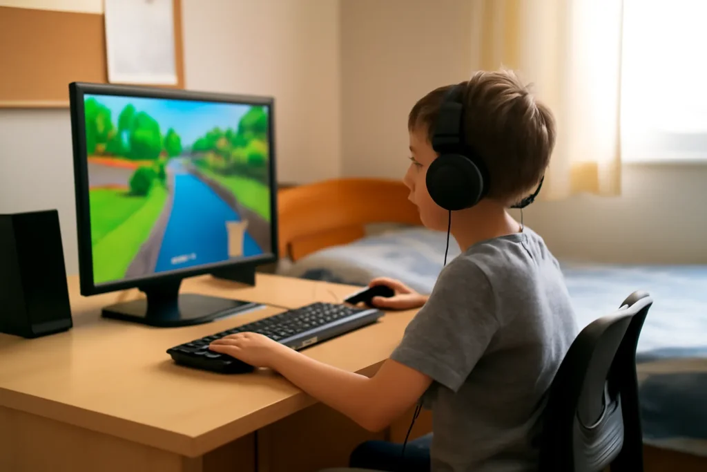 초등학생 컴퓨터 게임