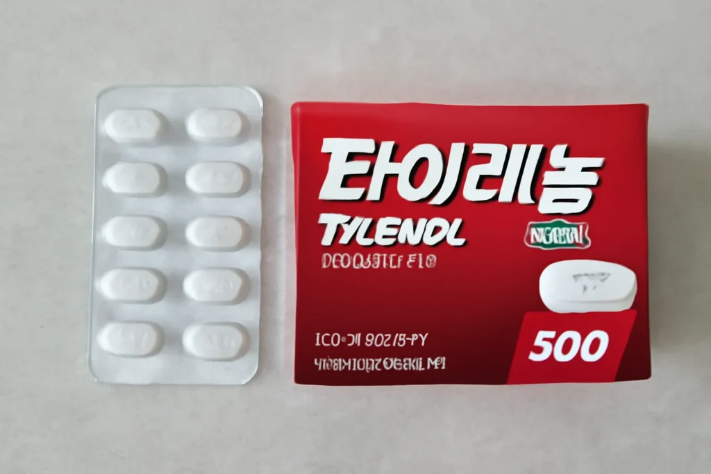 초등학생 타이레놀 500