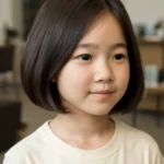 초등학생 단발 볼륨매직