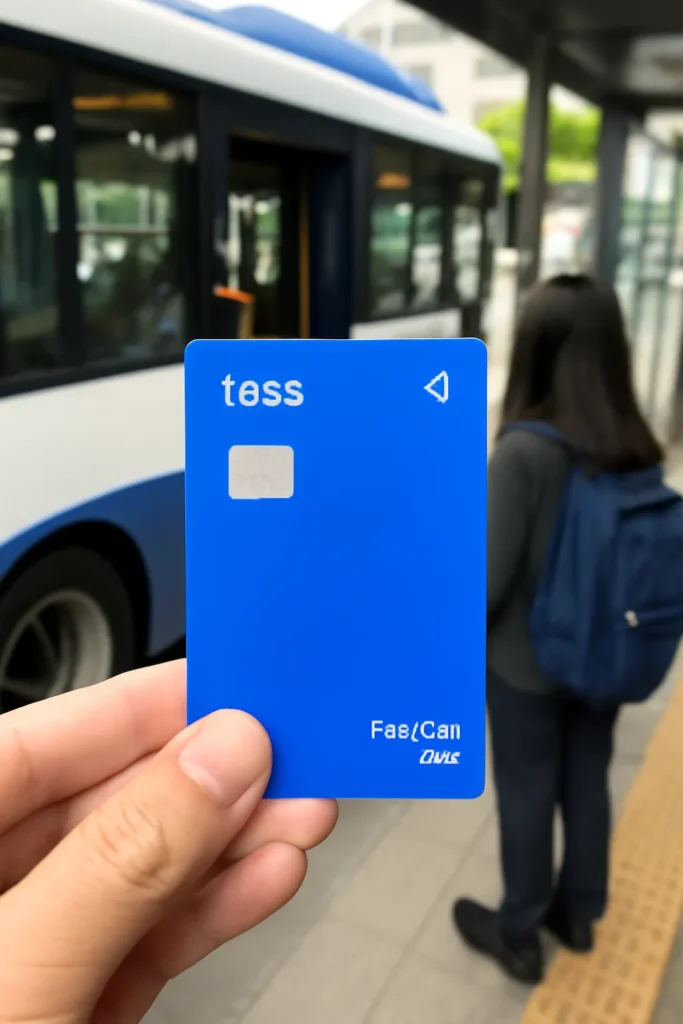 중학생 토스카드 교통