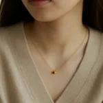 고등학생 목걸이 14k
