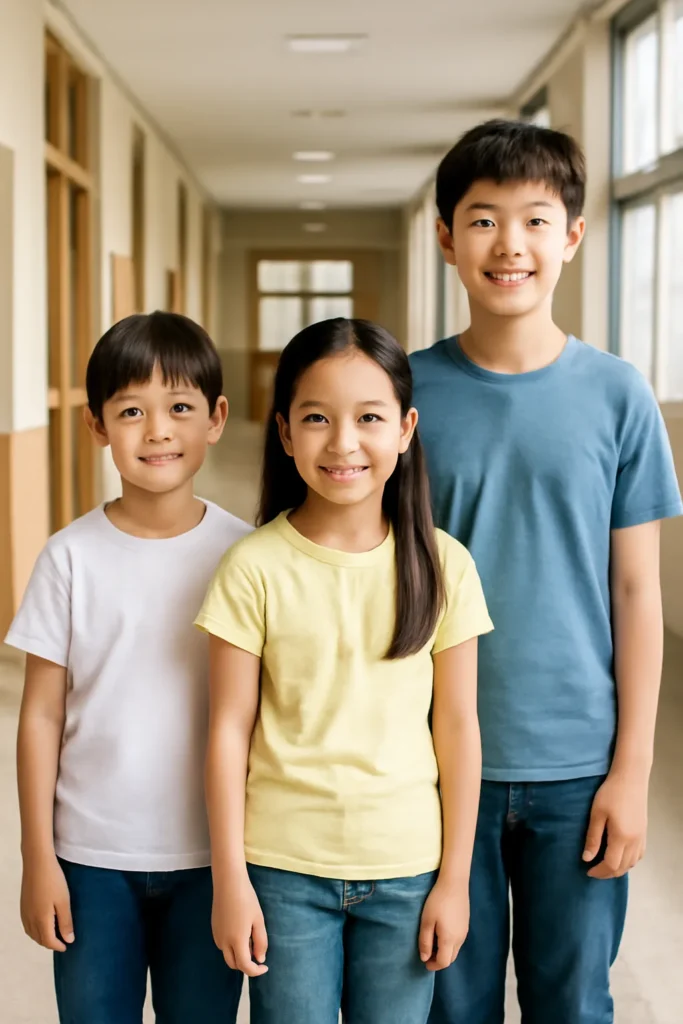 초등학생 키 몸무게