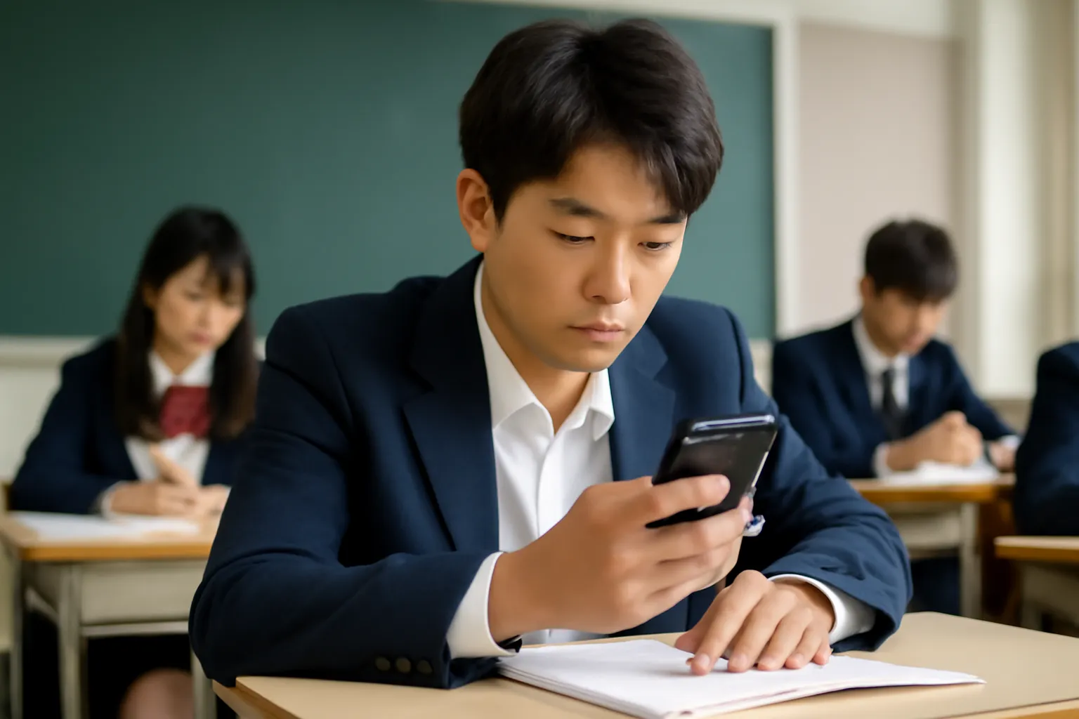 고등학생 핸드폰 사용시간