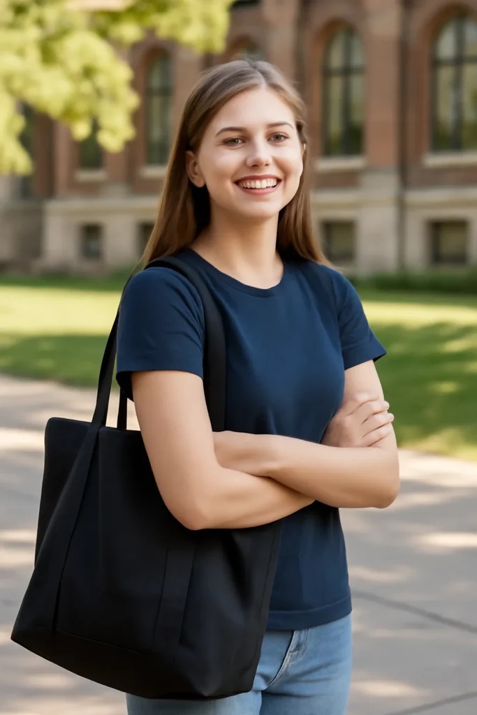대학생 토트백