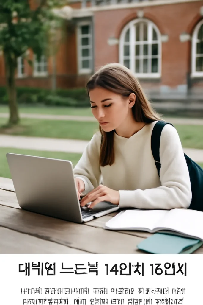대학생 14인치 16인치