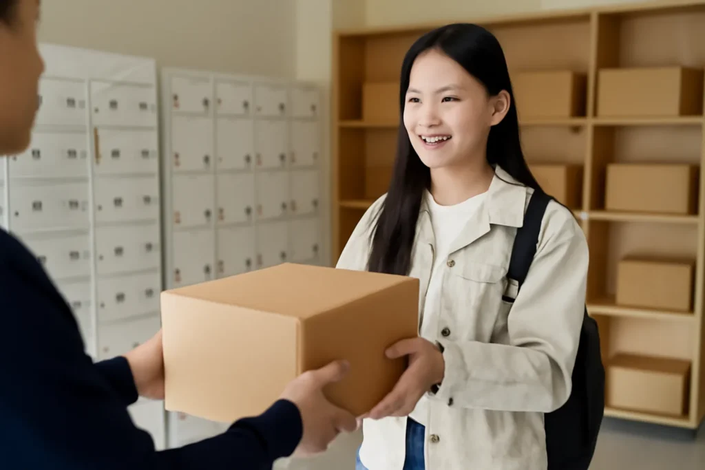 충남대 학생생활관 택배