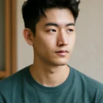 남자 대학생 머리