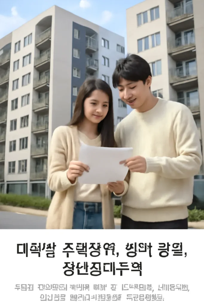 대학생 청년주택 청약