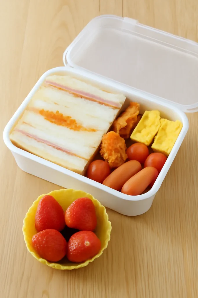 초등학생 소풍 도시락 간식