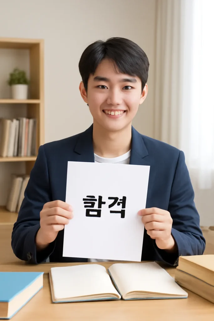 고등학생 공무원 시험 합격