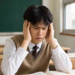 고등학생 머리아픔