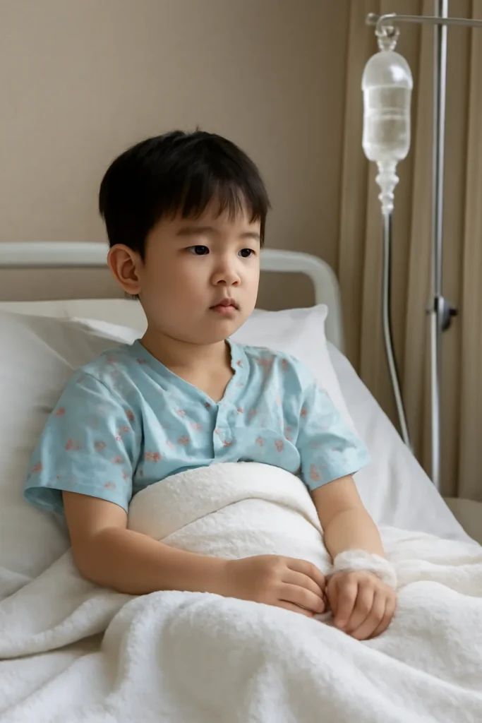 초등학생 장염 입원