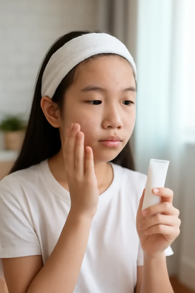 초등학생 좁쌀 여드름 로션