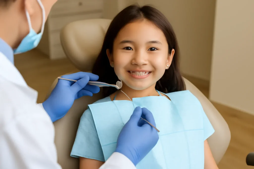 초등학생 치아교정 발치