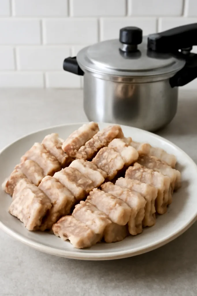 압력솥 수육 만들기