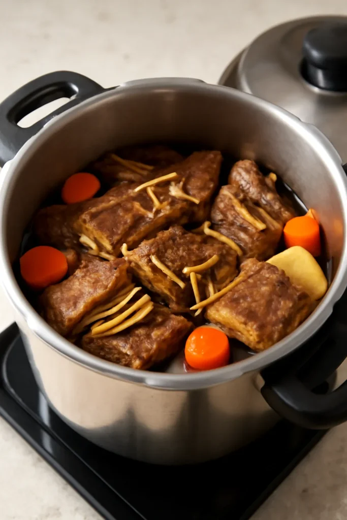 la갈비찜 압력솥