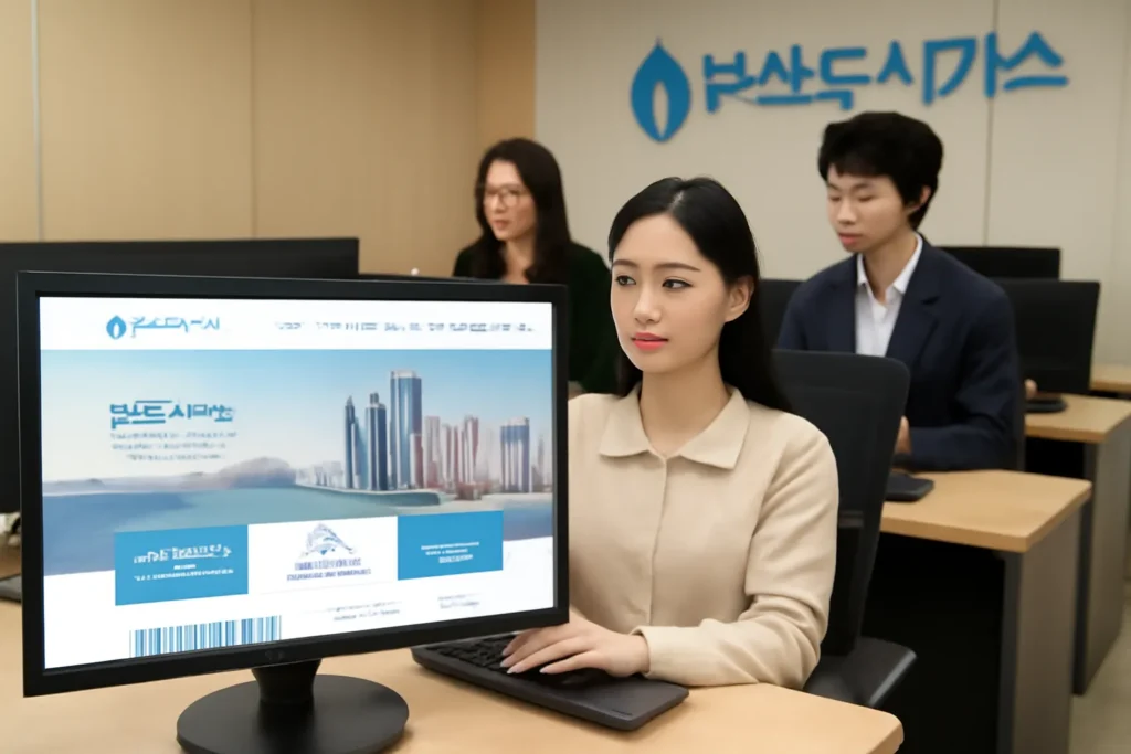 부산도시가스 홈페이지