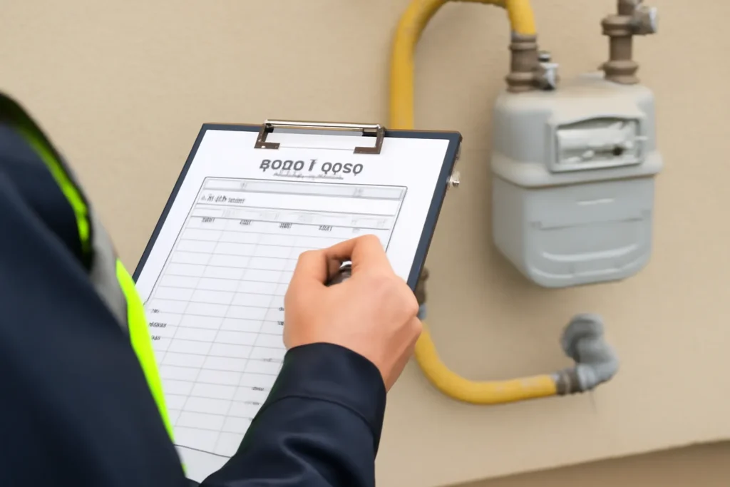 도시가스시설점검일지