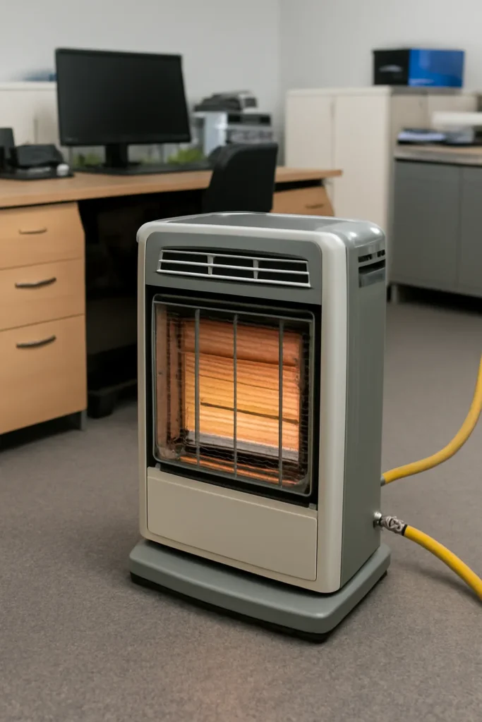 사무실 도시가스난로