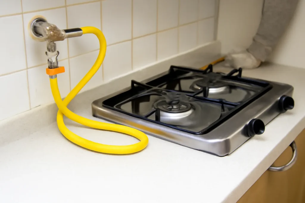 도시가스 가스렌지 연결