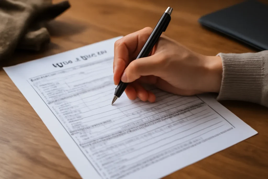 도시가스 명의신청