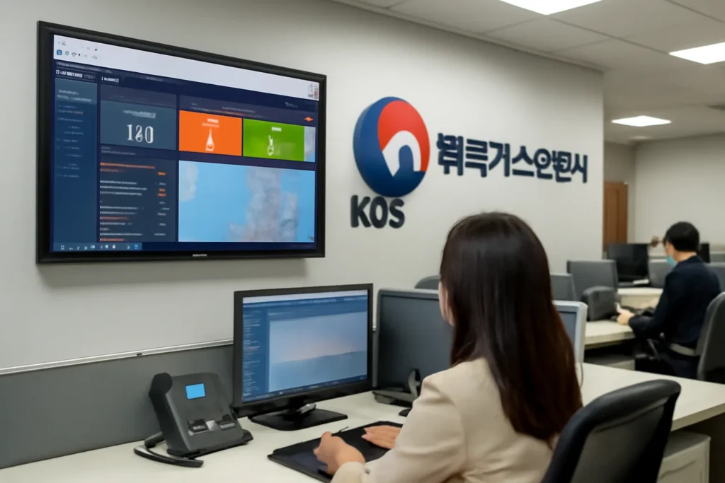 한국도시가스안전공사사이버지사