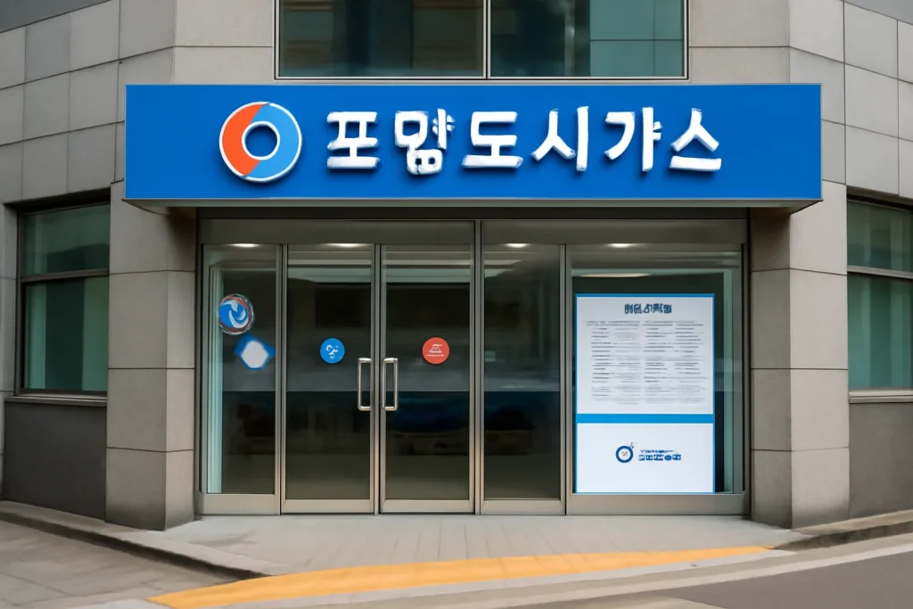 포항도시가스홈페이지