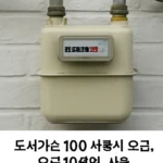 도시가스 100