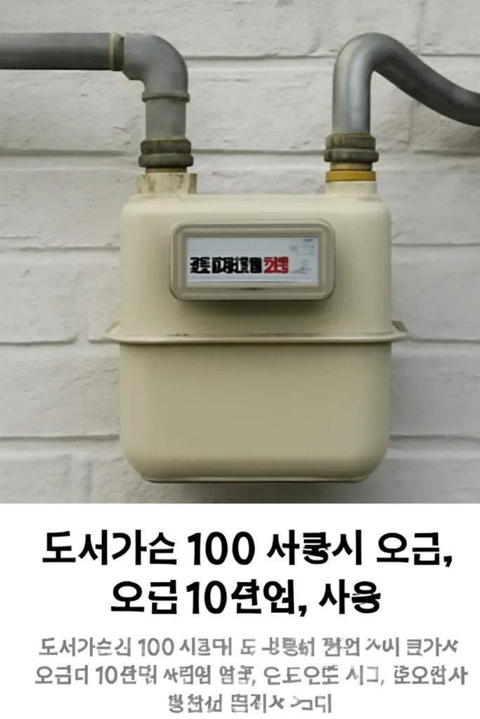 도시가스 100