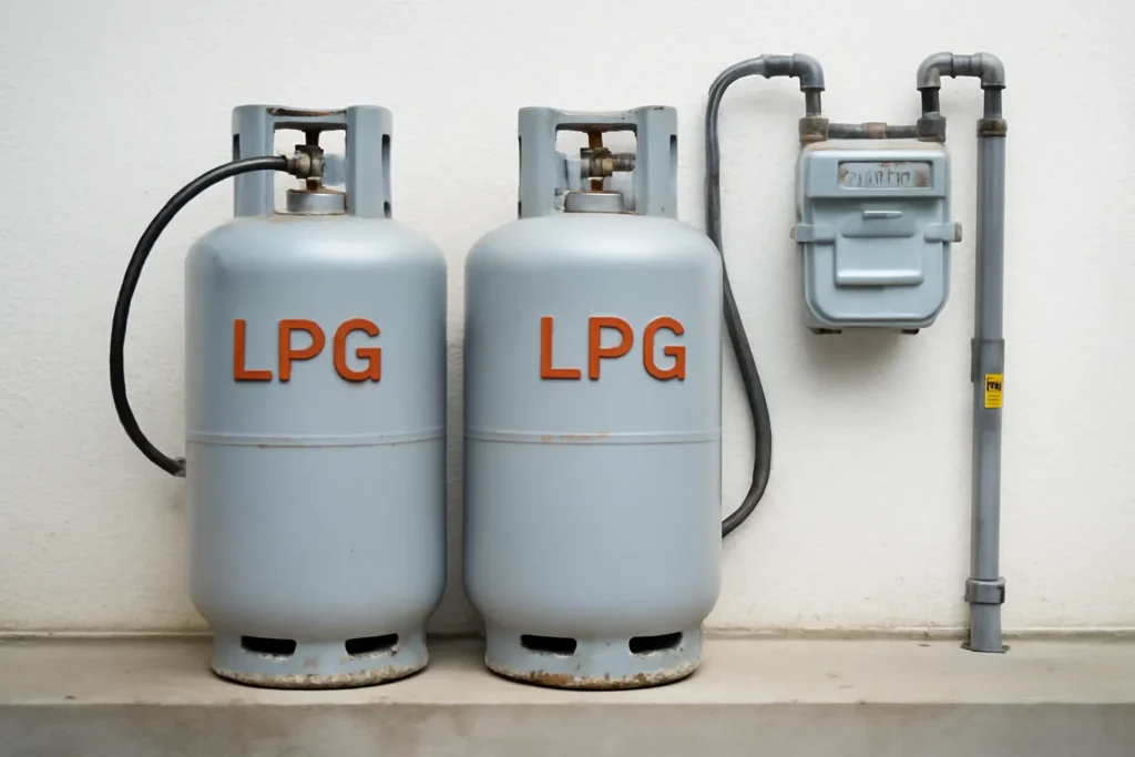 lpg 도시가스 차이