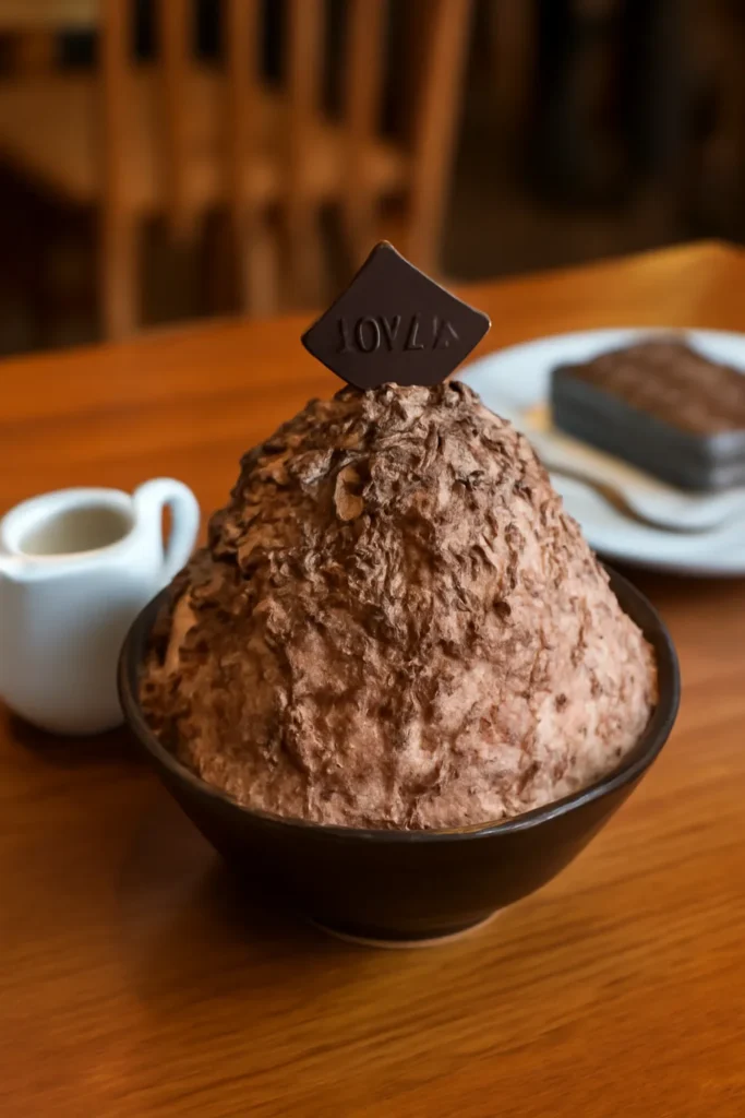 두바이 초콜릿 빙수 부산