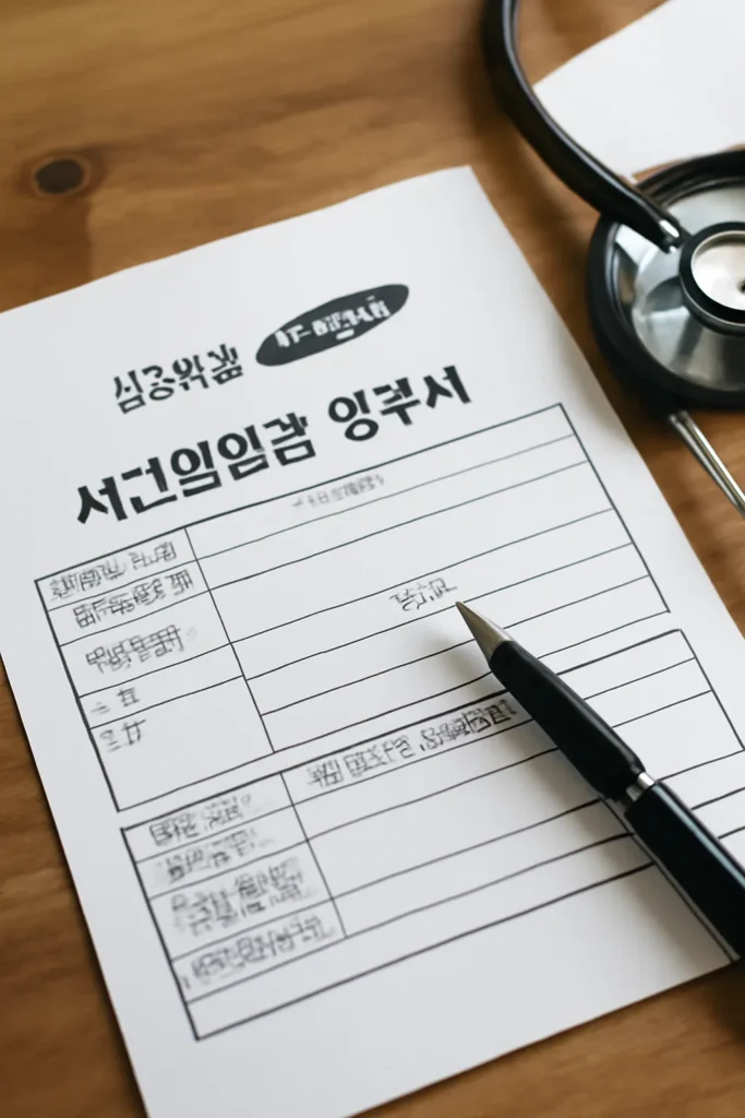 삼성화재 실손보험 청구 양식