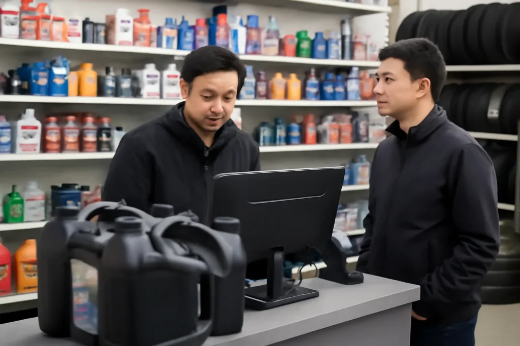 엔진오일 판매점