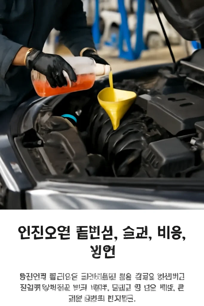 엔진오일 플러싱 가격