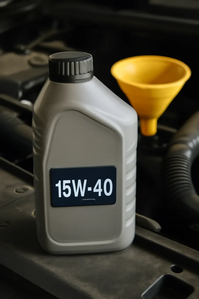 엔진오일 15w40
