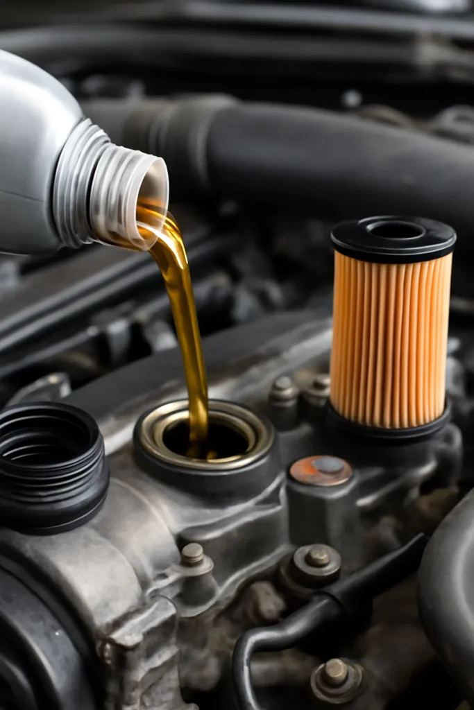 엔진오일 교체시기 색깔